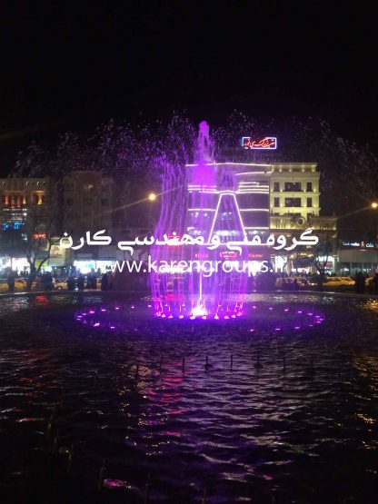 آبنمای هارمونیک میدان 17 شهریور مشهد